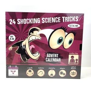 Advent Calendar SHOCKING SCIENCE Tricks The Purple Cow 24 Science Tricks STEM